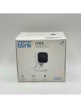 Blink Mini Indoor Plug-In Live HD Smart Security Camera (New in Box)